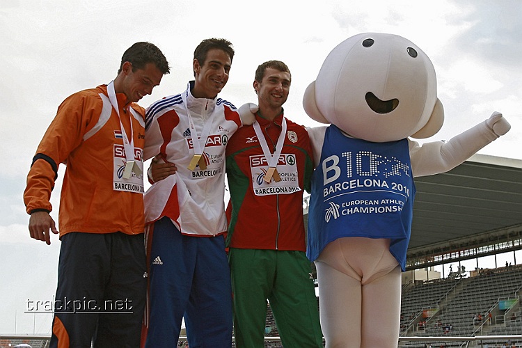 European Championships: Barcelona 2010 Podium