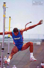 O'Brien's tears dried quickly after his pole vault disaster in New Orleans, but his fears lingered. Photograph by John Biever 