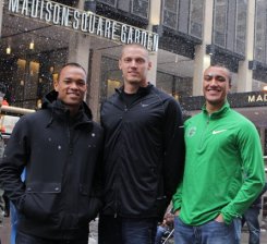 Bryan Clay, Trey Hardee and Ashton Eaton