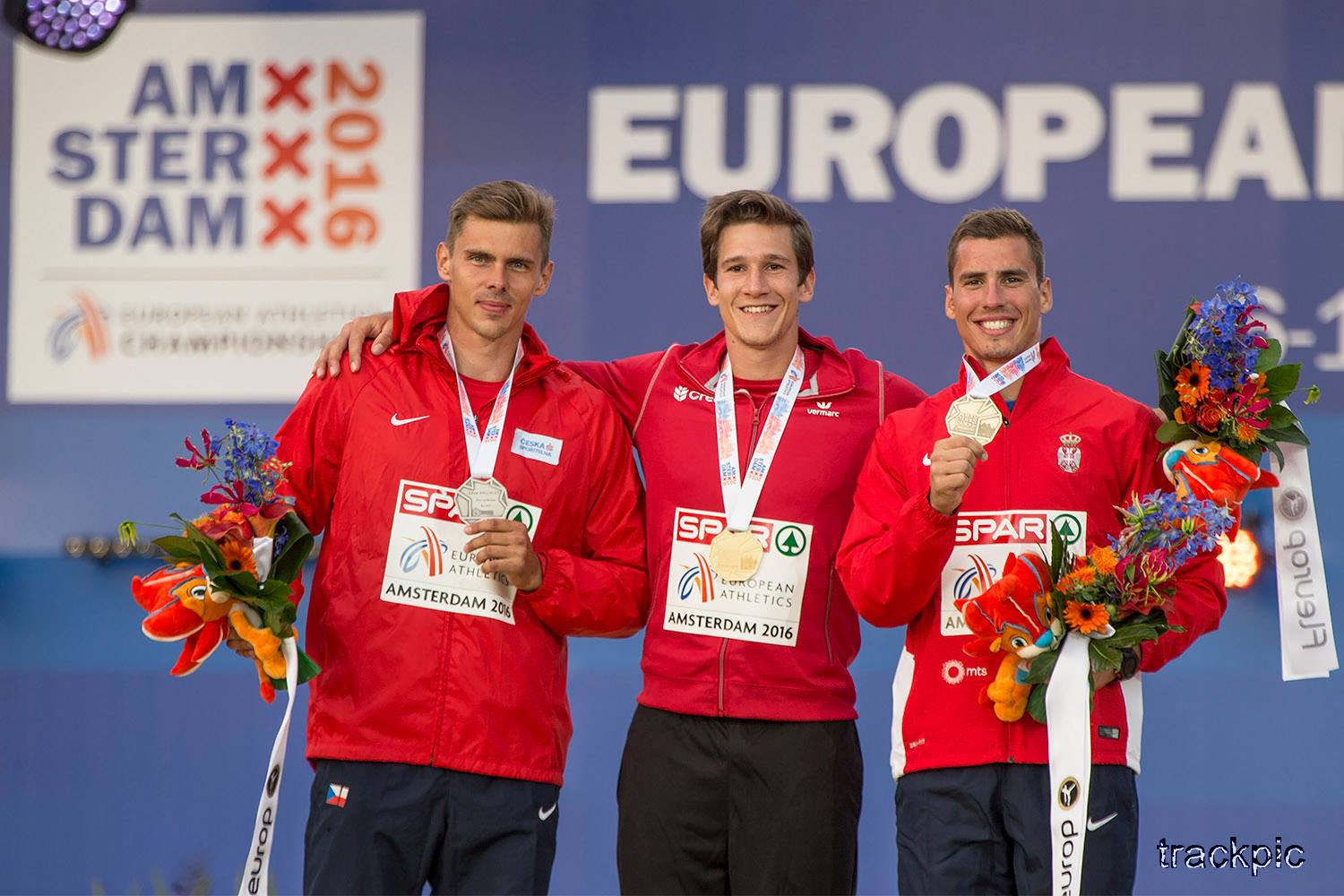 Adam Sebastian Helcelet, Thomas van der Plaetsen, Mihail Dudaš - Photo by Olavi Kaljunen / trackpic.net