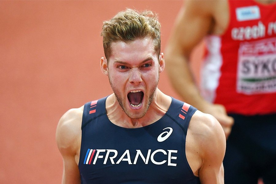 Kevin Mayer Photo: DIMITAR DILKOFF, AFP