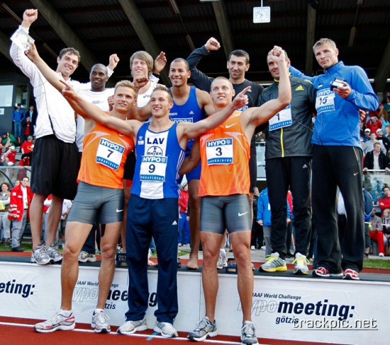 Podium of Götzis 2009