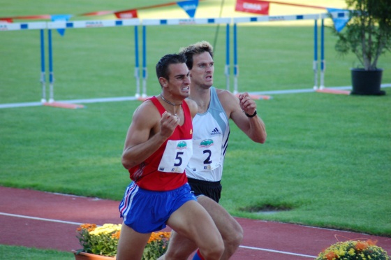 Romain Barras, Attila Zsivoczky on Talence Decastar 2005