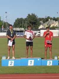 Podium of the International Athletics Pentathlon Jõgeva 2026