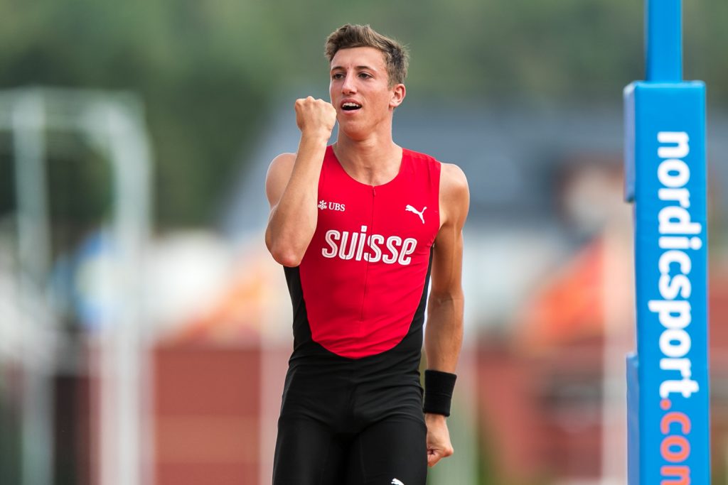 Simon Ehammer, European U20 Championships, Boras (Photo: Athletix.ch)